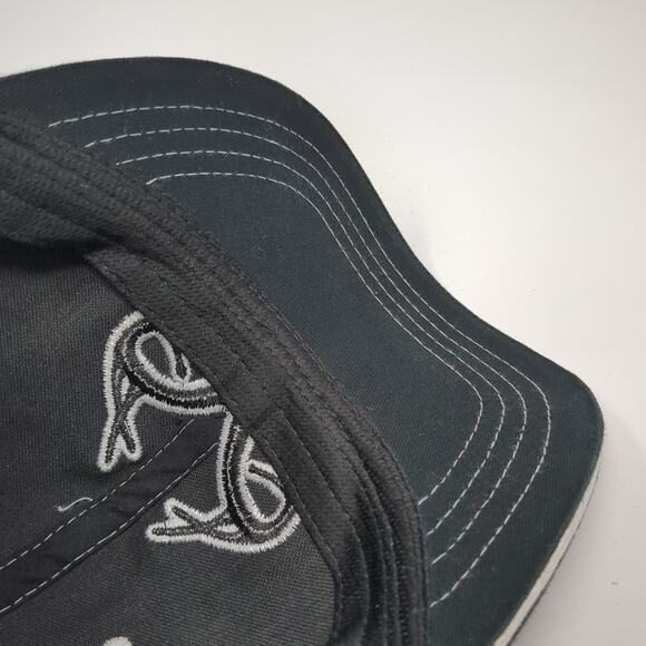 Realtree Strapback Hat Black One Size Embroidered Paramount Outdoors - Picture 8 of 10